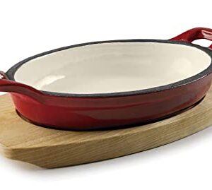 CACEROLA LACOR 25852 OVAL ROJO