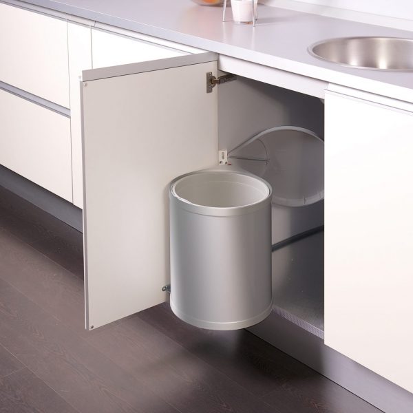 CUBO BASURA REDONDO INOX