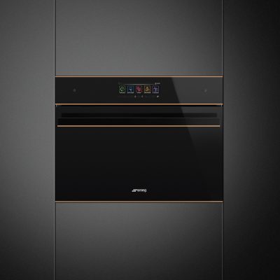 HORNO MICROONDAS SMEG SF4606WMCNR DOLCE STIL NOVO