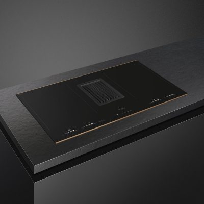 PLACA INDUCCIÓN + CAMPANA SMEG HOBD682R DOLCE STIL NOVO