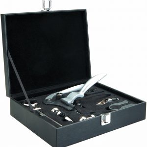 SET ACCESORIOS VINO IBILI 781601 9PZS.