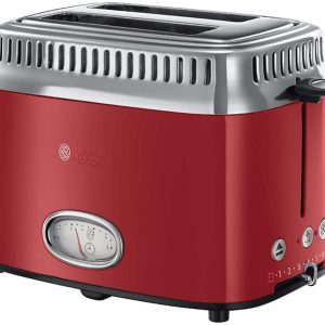 TOSTADOR RUSSELL HOBBS 21680-56 RETRO ROJO